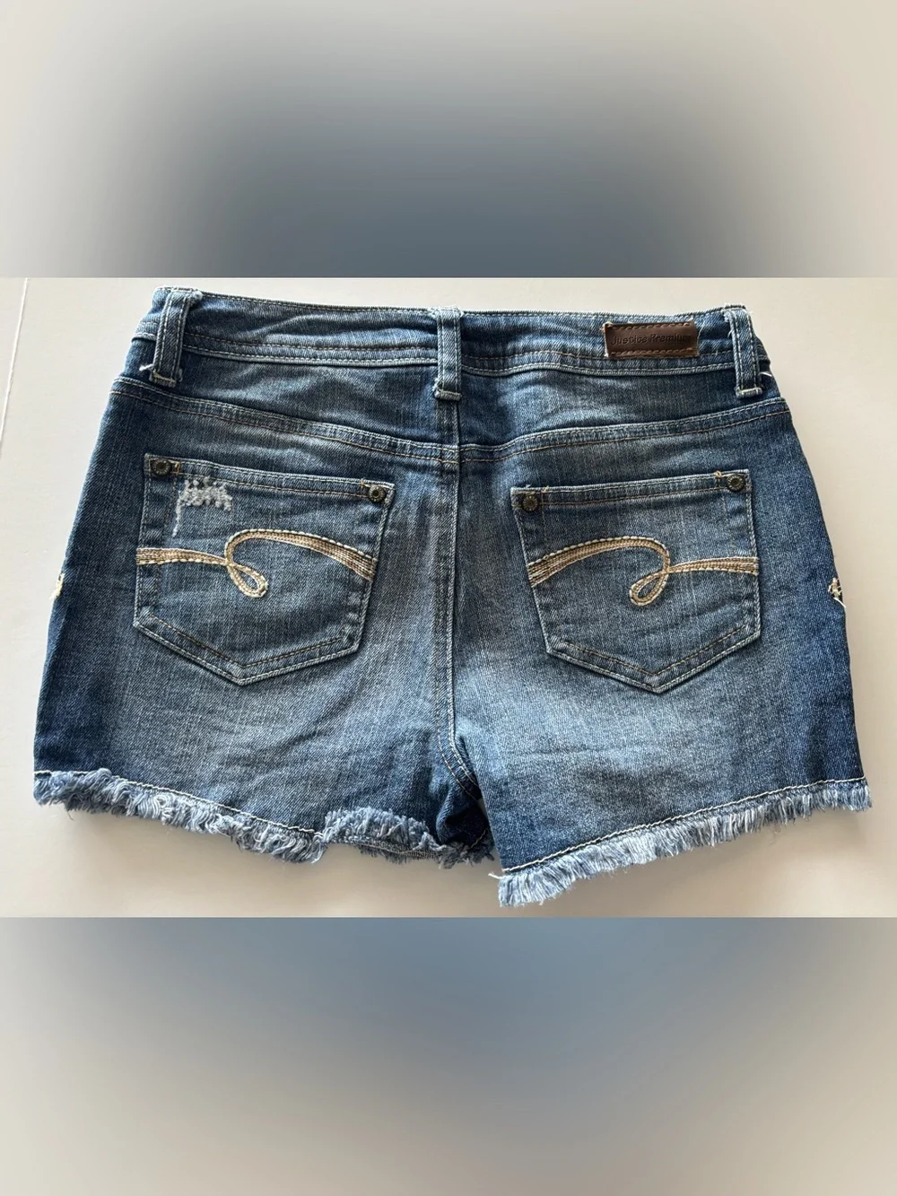 Justice Jeans Girls shorts size 12